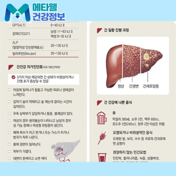 간암 초기증상, 놓치면 늦습니다! 원인과 좋은 음식, 4기 생존율까지 : 네이버 블로그