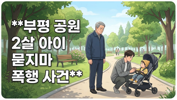 인천 부평 공원 2살 아이 묻지마 폭행 사건, 어린이날 앞두고 발생한 충격