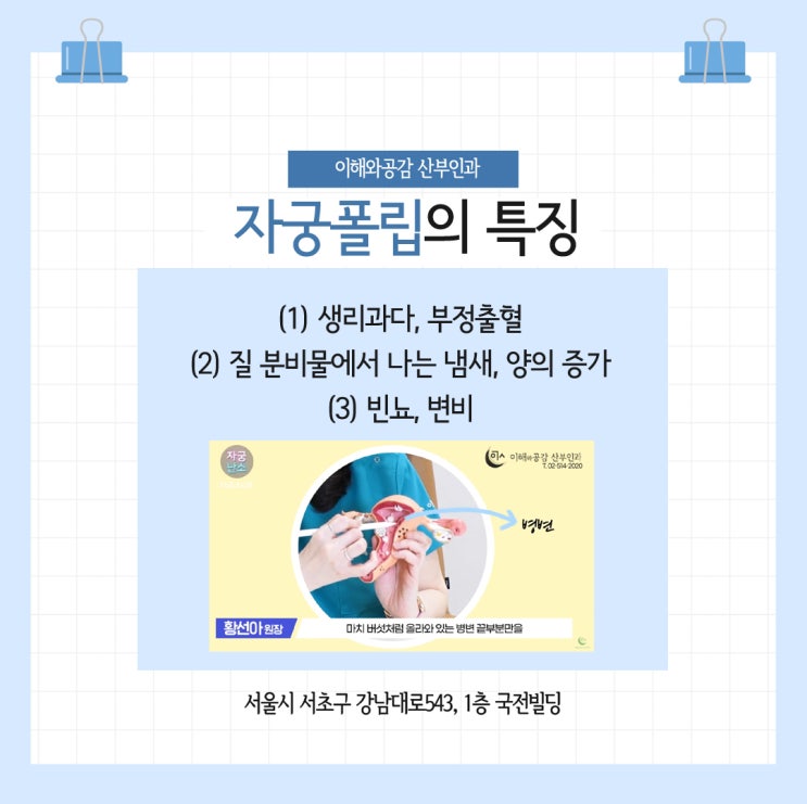 자궁폴립 원인 동반되는 특징은? : 네이버 블로그