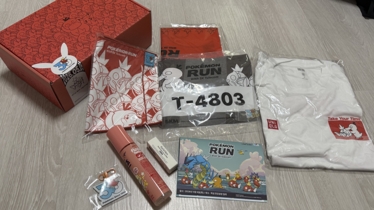 포켓몬 30주년 포켓몬 런 2026 in Seoul 5KM 후기