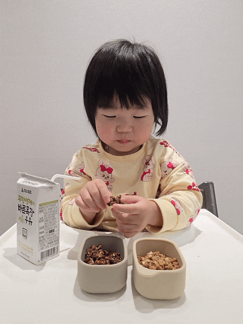 26개월 아기 아침 해결! 당류 낮은 밸런스테이블 그래놀라 찐후기