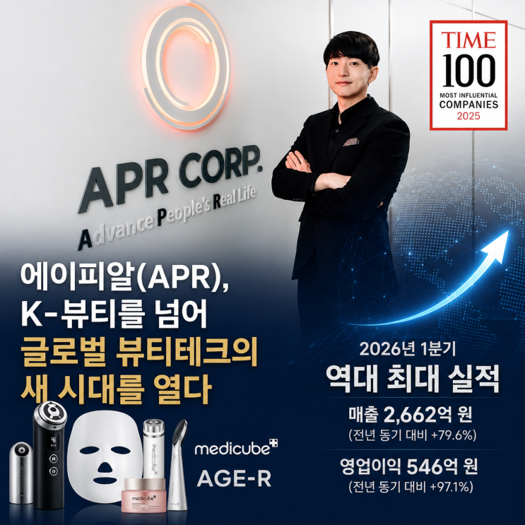 에이피알(APR), K-뷰티를 넘어 글로벌 뷰티테크의 새 시대를 열다 : 네이버 블로그