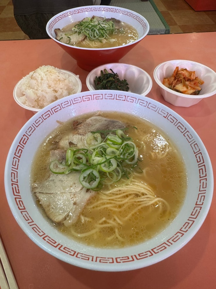 오사카 여행 마지막날 긴류라멘 어쩌구점,젯테리아 치즈버거