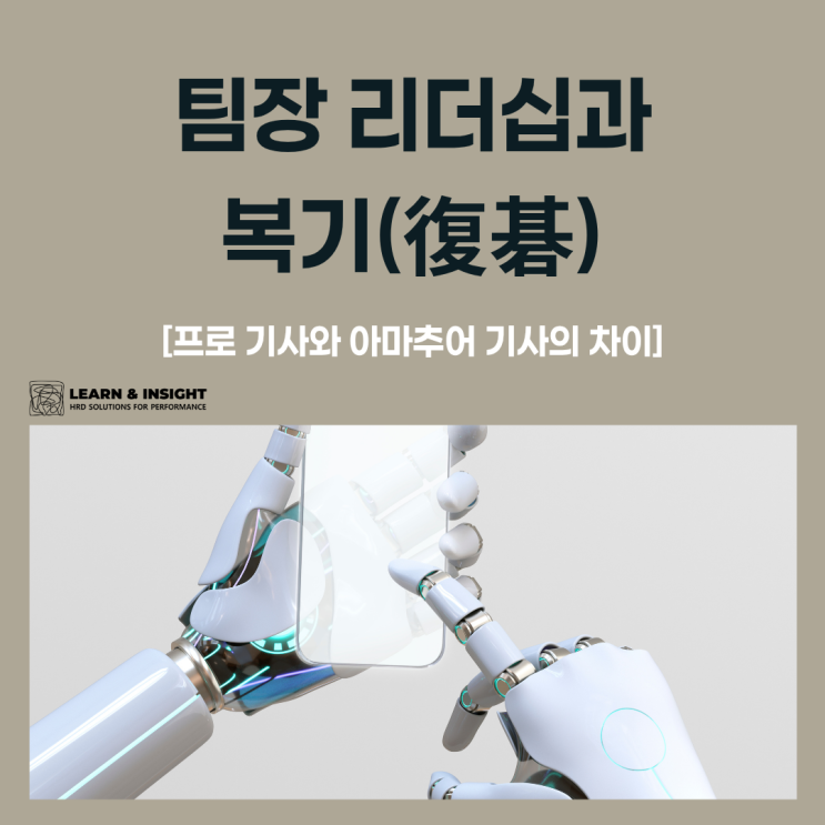 팀장 리더십과 복기 : 프로기사는 왜 대국이 끝난 뒤에도 판을 다시 펼치는가 (런앤인사이트, 김영수) : 네이버 블로그