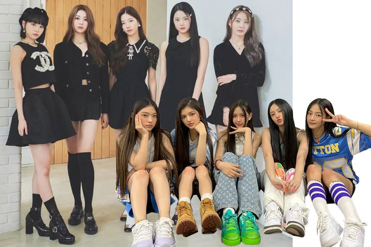 뉴진스는 울고 르세라핌은 웃었다 4월의 폭풍 거친 두 걸그룹의...