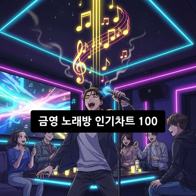 2026 금영 노래방 인기차트 100! 뭘 불러야 인싸 될까요?