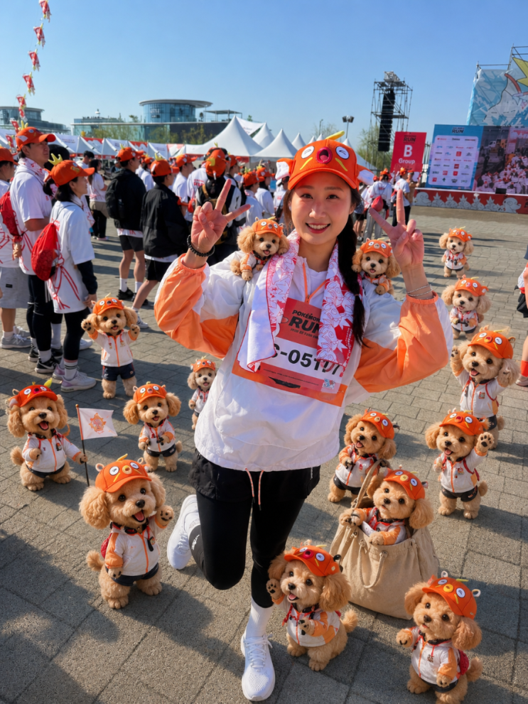 [마라톤]포켓몬 런 2026 in Seoul_후편; 8Km 잉어킹 튀어오르기런 후기
