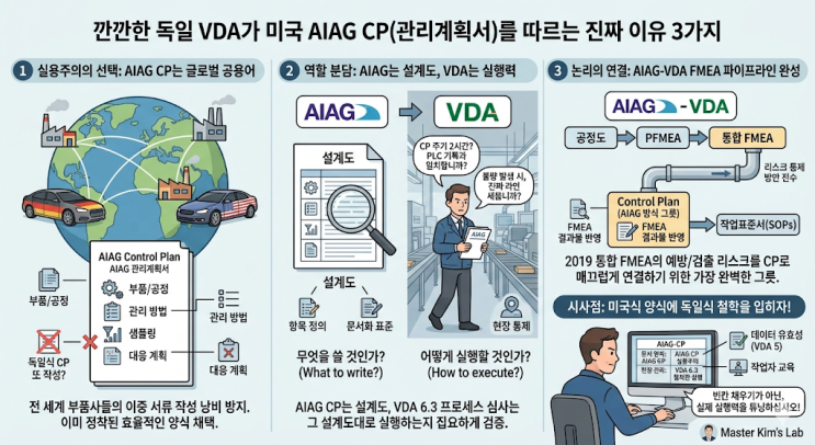 왜 깐깐한 독일 VDA는 관리계획서(CP)만큼은 미국 AIAG 방식을 따를까? : 네이버 블로그