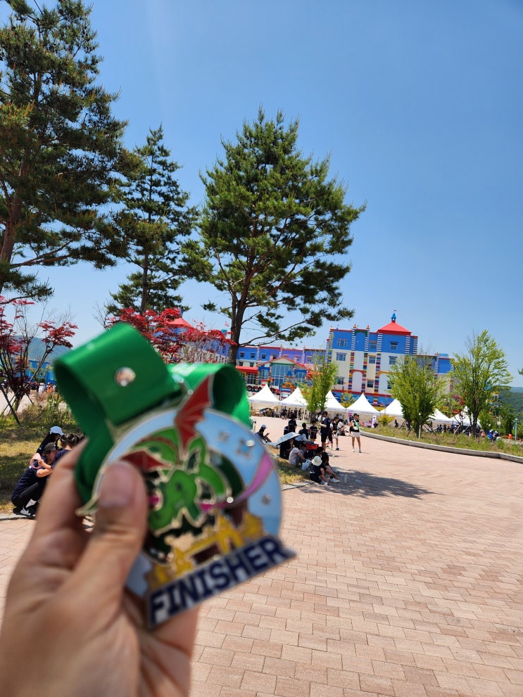 유플러스와 함께하는 레고랜드런 아기들과 완주 성공 5km 유모차걷기