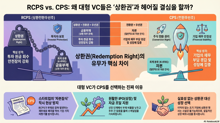 [개념 정리] 전환우선주(CPS)와 상환전환우선주(RCPS) 완벽 가이드: 우리 회사는 왜 자본잠식에 빠졌을까? : 네이버 블로그