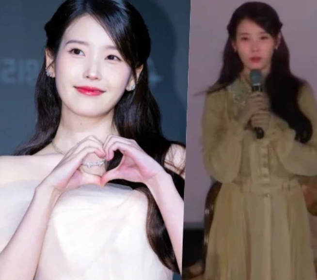 아이유, 데뷔 이후 첫 ‘90도 사과+눈물’…드라마 논란 속...