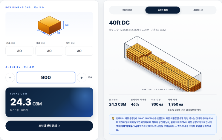 CBM 계산법 : 네이버 블로그