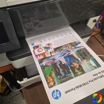 부천 원미구 상동 프린터수리 HP7740 검정색만 안 나옴, 굳은 무한잉크 호스 복구