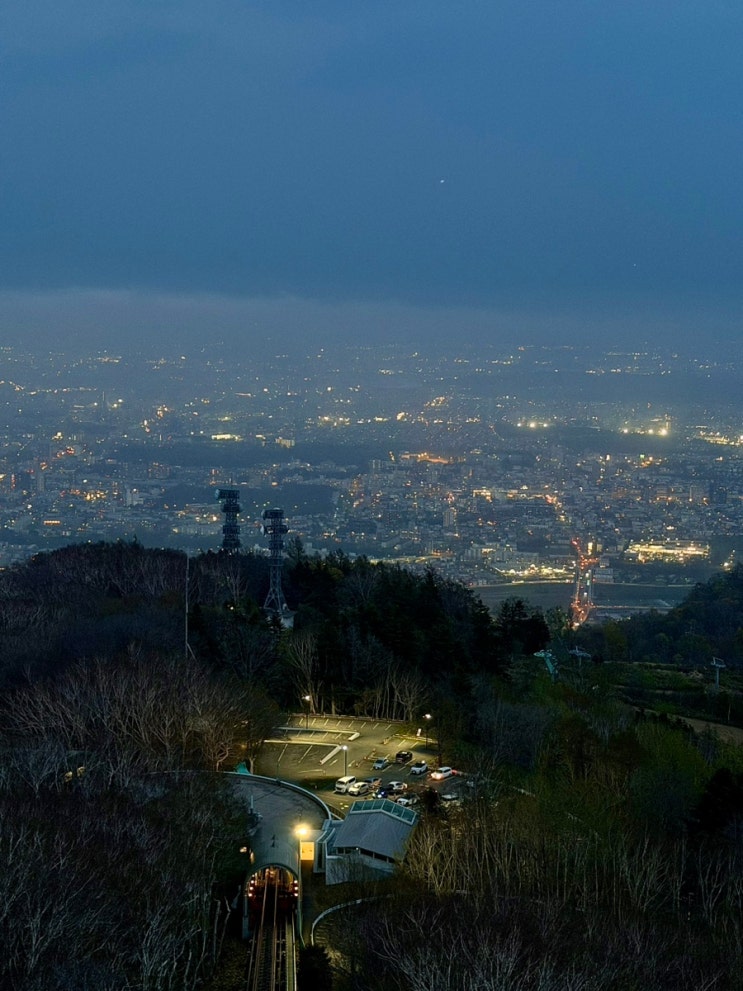 삿포로 모이와야마 전망대 로프웨이 (Mt. Moiwa Ropeway) 야경 후기