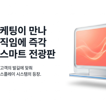 목동코딩학원, 사람의 움직임을 감지하는 스마트 전광판, 기술과 마케팅의 완벽한 만남!