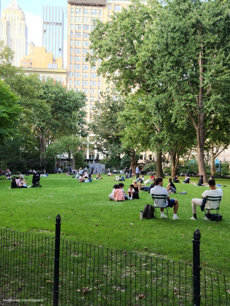 [뉴욕/공원] Madison Square Park (매디슨 스퀘어 공원)