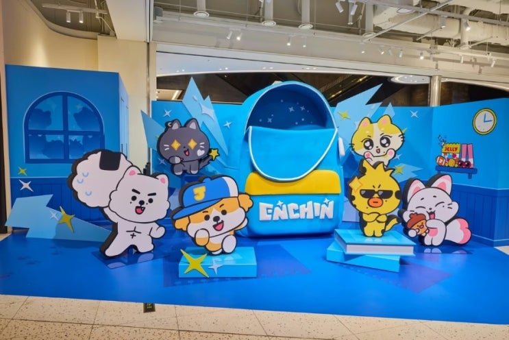 엔하이픈 공식 캐릭터 ‘엔친’ 팝업, 오늘 오픈