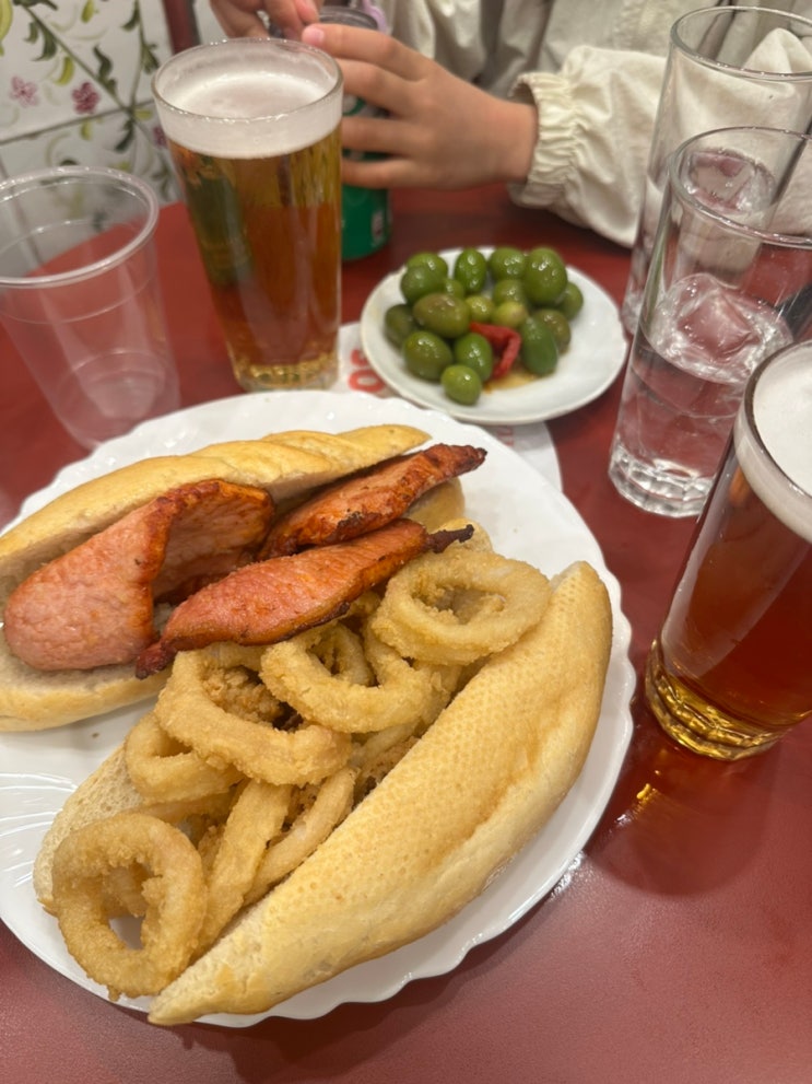 Day 15 마드리드여행 3_6 맛있는 오징어튀김샌드위치  Bar La Campana