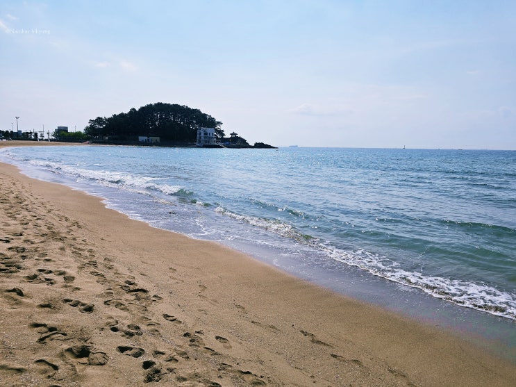 부산 송정해수욕장 아침에 가면 더 예쁜 순간들 맨발걷기 힐링