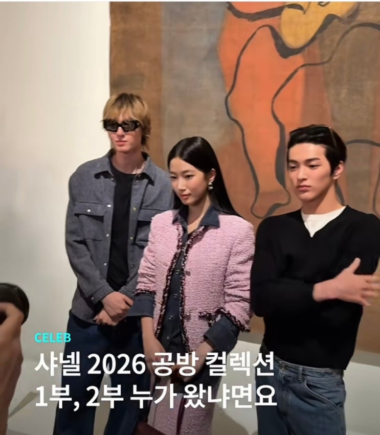 어제자 서울에서 열린 2026 샤넬 공방 콜렉션 참석 연예인