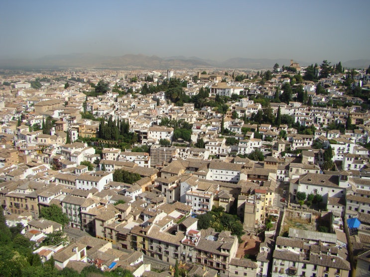 〔그라나다〕 알카사바(Alcazaba)에서 바라 본 알바이신 지구