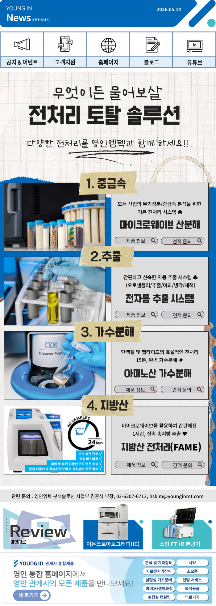 [EM161] 전처리 무엇이든 물어보세요!(산분해/추출/가수분해/지방산) : 네이버 블로그