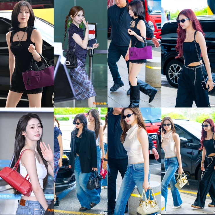 베이비몬스터 패션 아사 아현 멤버별 명품 가방 브랜드 총정리