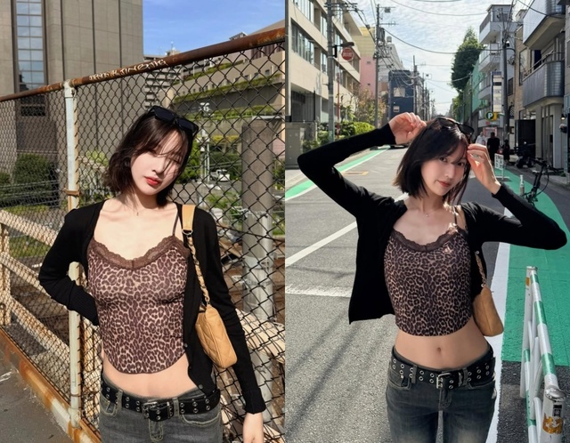 레드벨벳 조이, 대담한 호피 패션으로 일본서 근황 보고