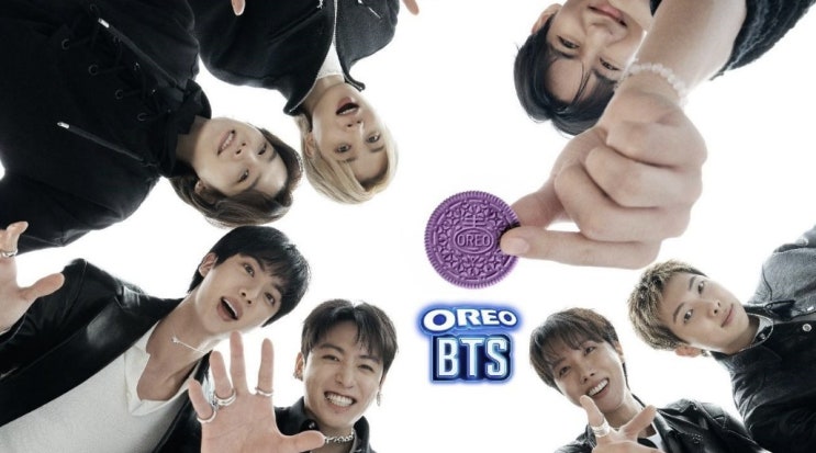 OREO 기업, BTS와 협업한, 베트남 한정판 OREO 쿠키, 출시