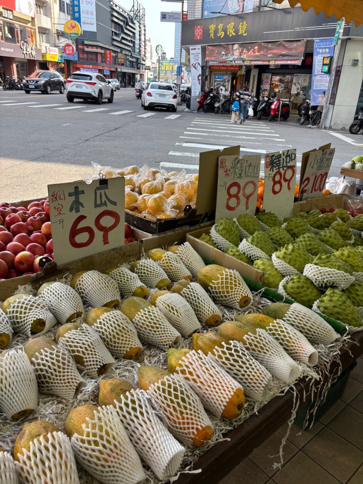 3박 4일 타이중 여행: 둘째날 (궁원안과, 버블티 가게, 심계심촌, 신....