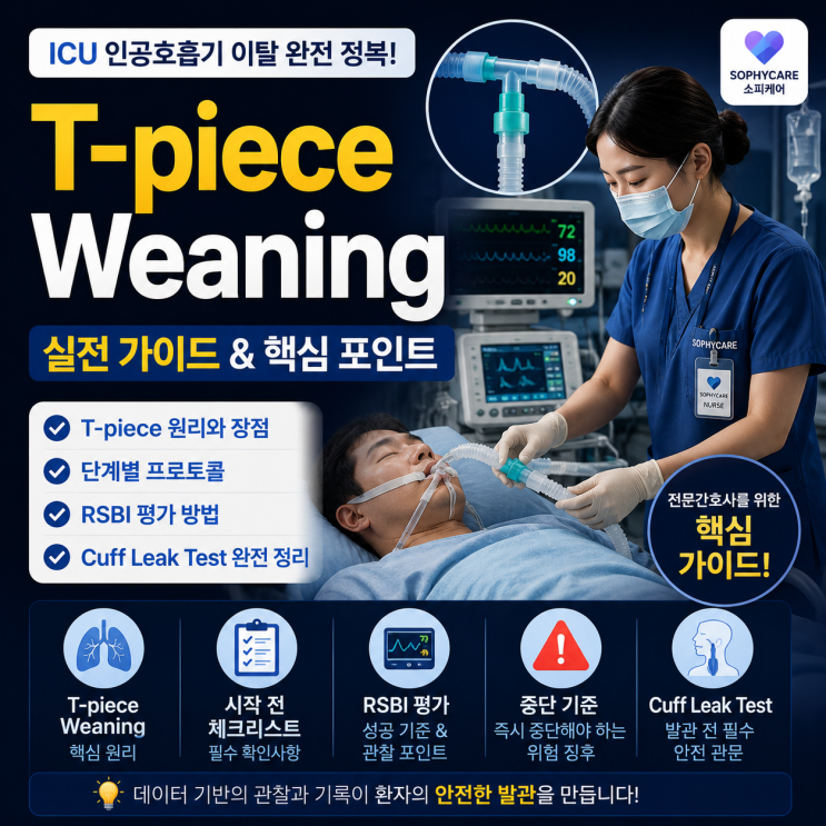 57. 간호사를 위한 중환자실 T-piece Weaning 프로토콜 & Cuff Leak Test 총정리 : 네이버 블로그