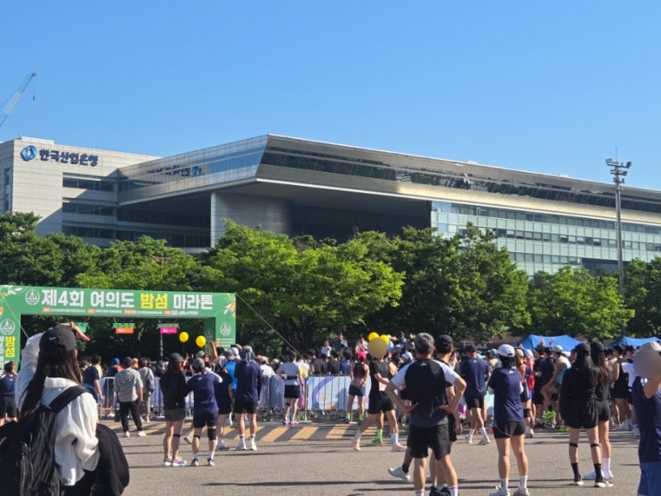 제4회 여의도 밤섬 마라톤10Km 완주! 당분간은 못할 듯...
