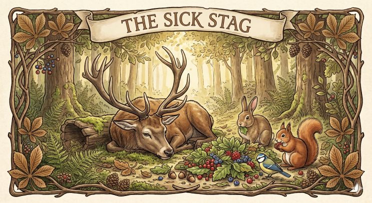 아픈 수사슴 (The Sick Stag) : 네이버 블로그