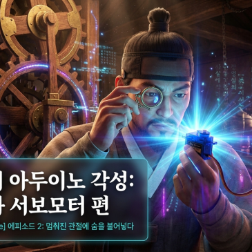 장영실의 아두이노 각성: 자격루의 비밀 관절 (서보모터 편)