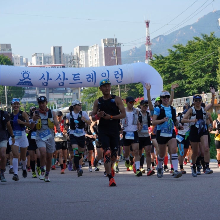 삼삼트레일런 현장에서 디디짐이 스포츠 테이핑 지원을 진행했습니다.