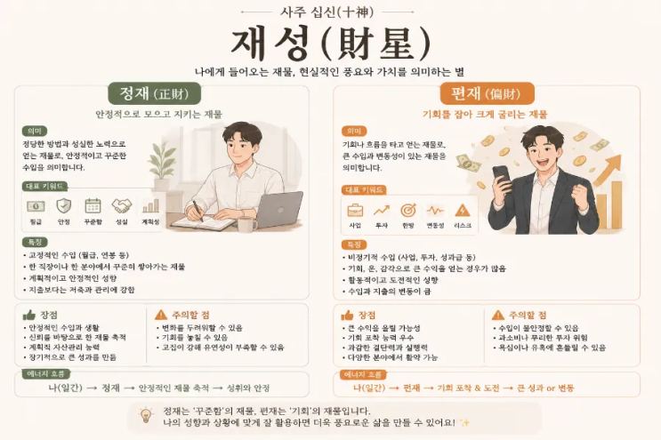 십성ㅡ 재성(財星) : 네이버 블로그