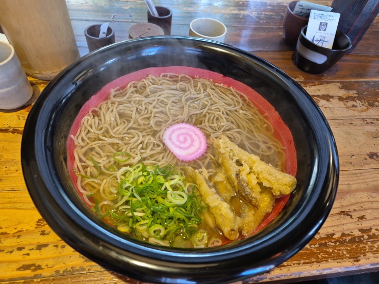 후쿠오카 하카타역 우동 메밀 소바 슌게츠안 조텐지마에점