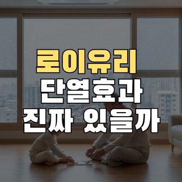 로이유리 단열 효과 진짜 있을까