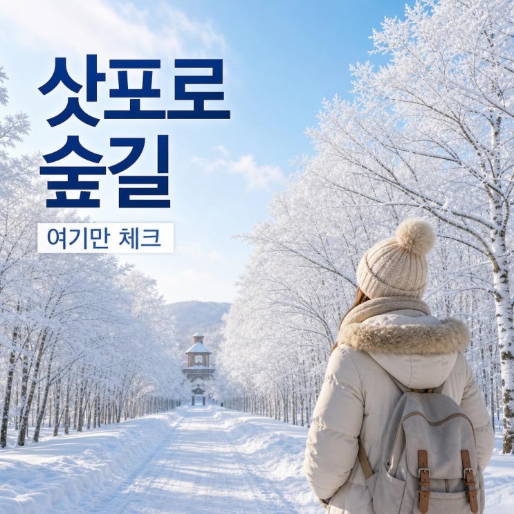 삿포로 마에다 삼림공원 안내: 계절별 볼거리부터 겨울 액티비티·....