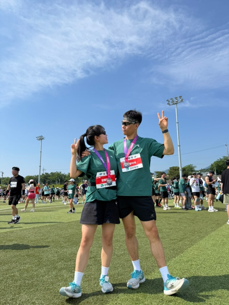 28회 양평 이봉주 마라톤 10km 커플런 완주