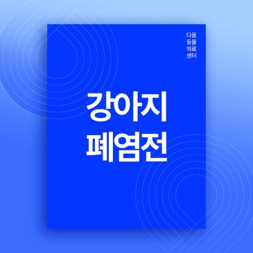 비하동 24시간 동물병원 강아지 호흡곤란, 폐염전 원인과 치료