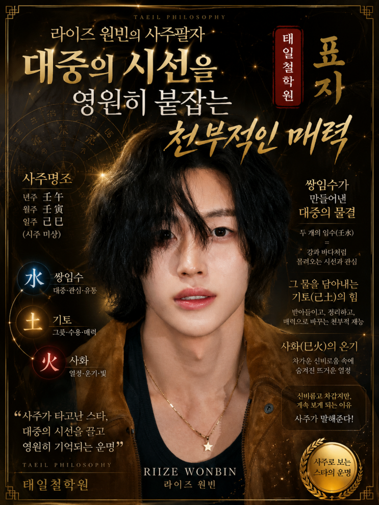 라이즈 원빈의 사주팔자