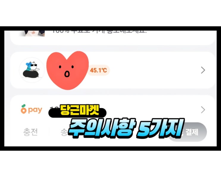 [중고거래 꿀팁] 당근마켓 거래할 때 사기 안 당하는 주의사항 5가지