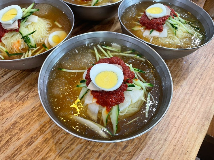 김해 밀면 맛집 다랑부산면옥 연지공원 산책 후 들르기 좋은 곳