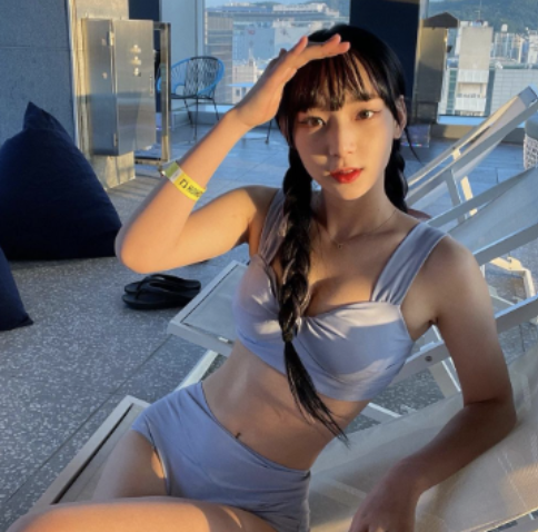 '수원 윈터' KT 정희정 치어리더의 사복 패션 코디와 반전 비글미