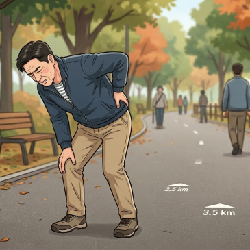 조금만 걸어도 다리가 저리다면? 척추관협착증 증상과 허리디스크 차이점 대표 이미지