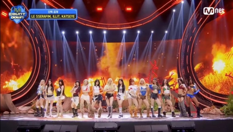 르세라핌 아일릿 캣츠아이 뭉쳤다, 하이브 걸그룹 협업이 터진...