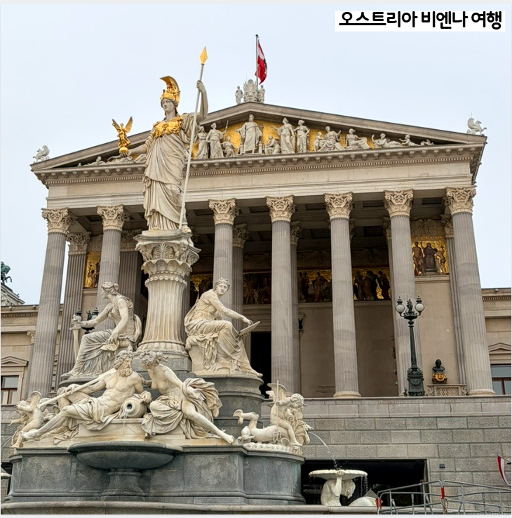오스트리아 비엔나 여행 코스, 국회의사당-왕궁극장-시청
