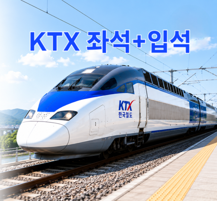 KTX 좌석+입석 완벽 정리 : 네이버 블로그
