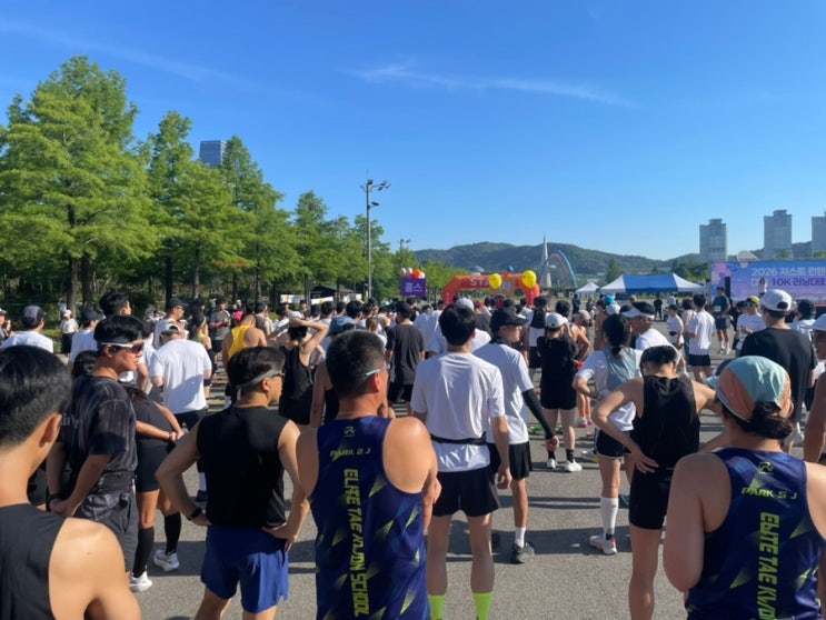 JUST RUN10 런텐 대전 10km 완주 후기 : 예쁜 풍경과 뜨거웠던 날씨☀️